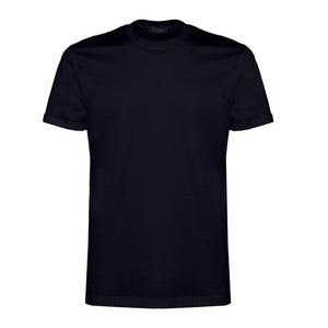 Black Short Sleeve T-Shirt 100% Ultra-fine Supima Cotton | Filatori 