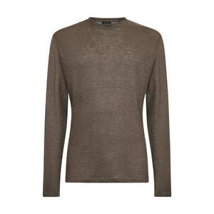 T shirt manica lunga tinta unita Talpa 100% Masters of Linen | Filatori